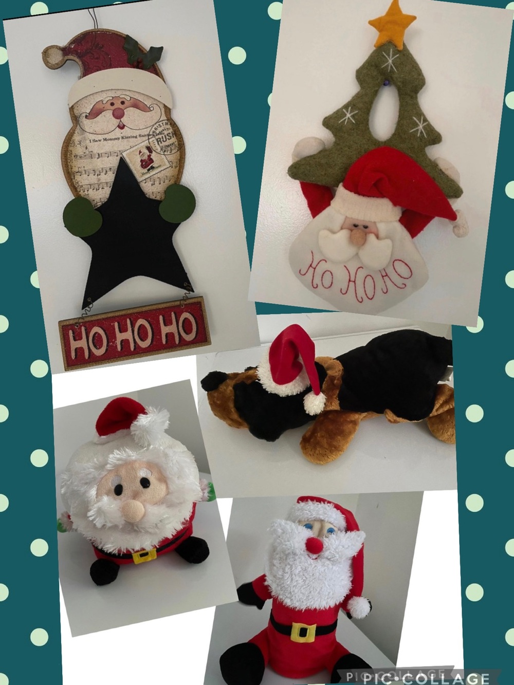 All things Santa Claus Bundle Christmas holiday decor nwot + nwt